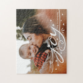 Big Joy Hand Letters Foto Puzzle
