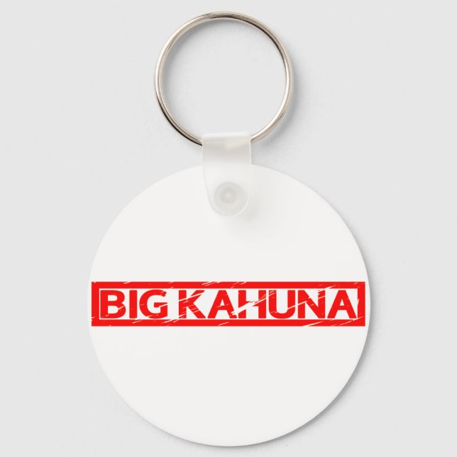 Big Kahuna Briefmarke Schlüsselanhänger (Vorderseite)