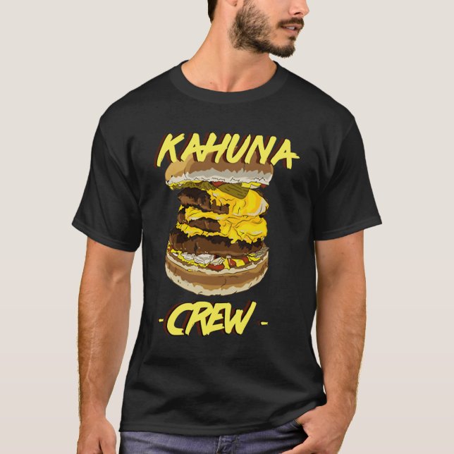 Big Kahuna Burger Crew Chest Print  for Men & Wome T-Shirt (Vorderseite)