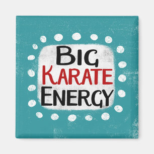 Big Karate Energy Kühlschrank Magnet