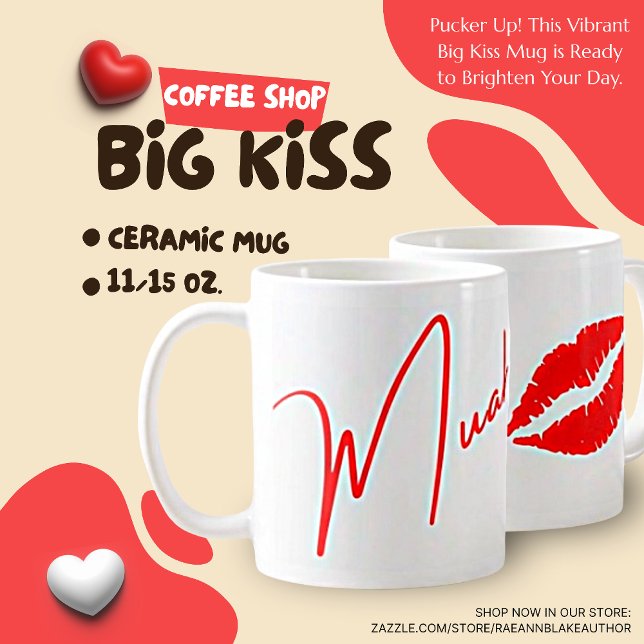 Big Kiss Tasse (Von Creator hochgeladen)