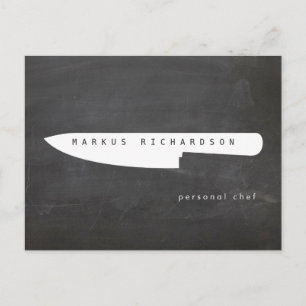 Big Koch Knife Logo 2 Koch, Catering Postkarte