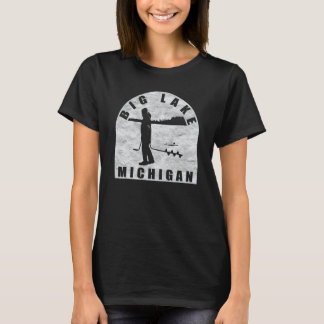 Big Lake Ice Fischen T-Shirt