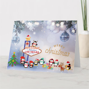 BIG Las Vegas Weihnachtskarte Karte