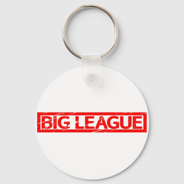 Big League-Briefmarke Schlüsselanhänger (Vorderseite)
