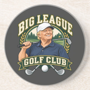 Big League Golf Club Runde Sandstein Untersetzer