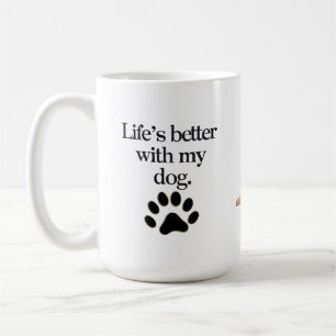 Big Liebe, Big Paws Tasse