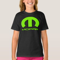 BIG Lime Green M Mopar Automobilia Klassischer T -