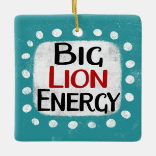 Big Lion Energy Ornament