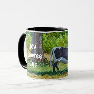 Big Longhorn Kuh Fun Pun Art Coffee Cup Tasse