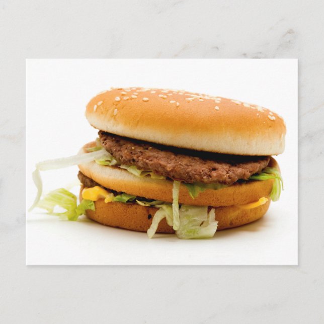 Big Mac Postkarte (Vorderseite)