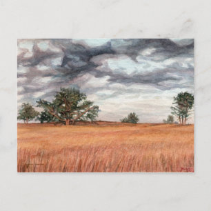 Big Meadow Skyline-Laufwerk Postkarte