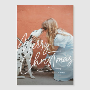 Big Merge Holiday Foto Magnet