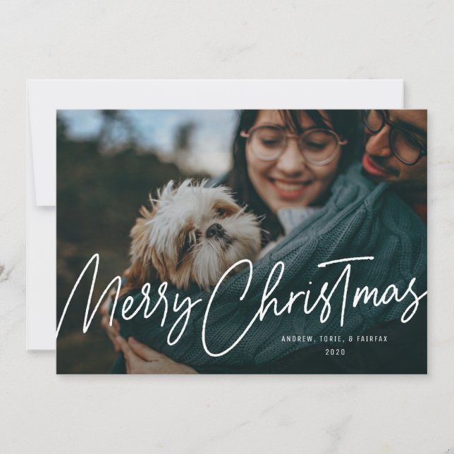 Big Merry Feiertagskarte (Vorderseite)