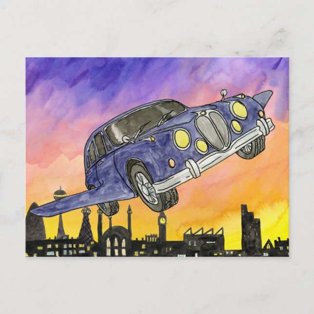 Big Merv's MKII Postkarte (Vorderseite)