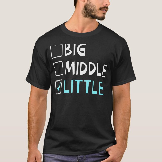 Big Middle Little Brother T-Shirt (Vorderseite)