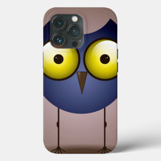 Big Mit Augen Blue Owl Case-Mate iPhone Hülle