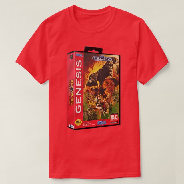 Big Monkey Island Game T-Shirt (Design vorne)
