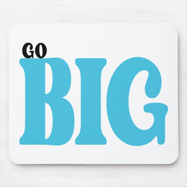 Big Motivierend Angebot Mousepad (Vorne)