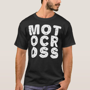 Big Motocross Dirt Bike T - Shirt Redewendungen Zi
