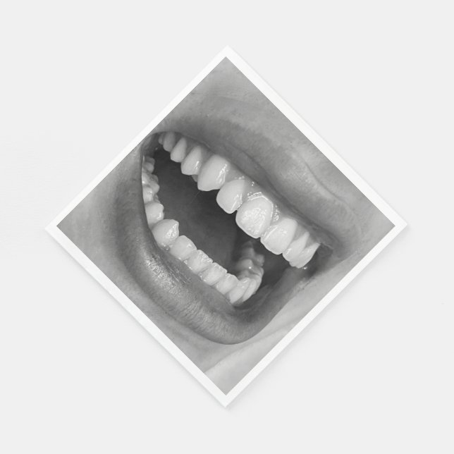 Big Mouth Paper Luncheon Napkin Serviette (Ecke)