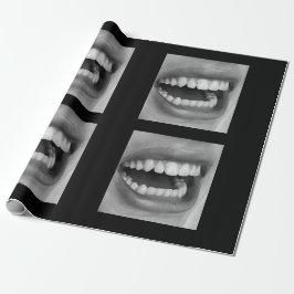 Big Mouth Wrapping Paper Geschenkpapier