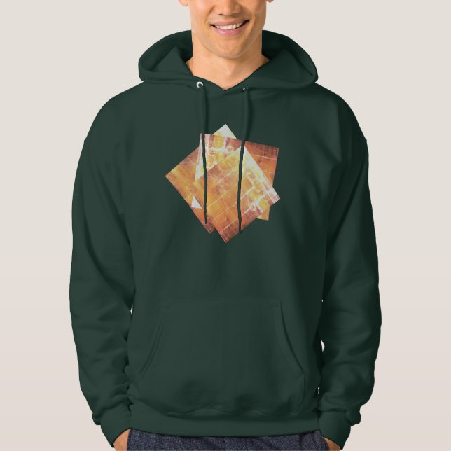 Big 'n TALL hoodie von DAL (Vorderseite)