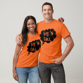Big 'n Tall T - Shirt von dalDesign (L-4xl)
