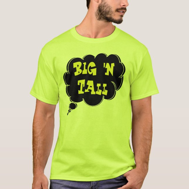 Big 'N Tall tee by dalDesignNZ (S-6XL) (Vorderseite)