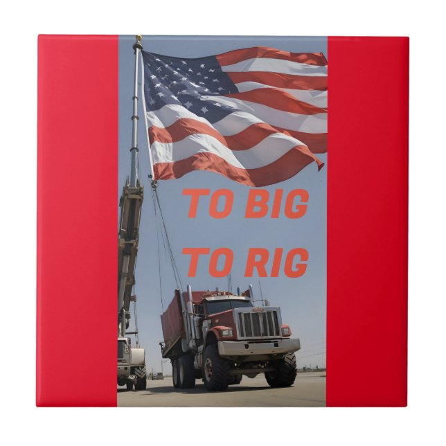 BIG NACH RIG FLIESE (Vorderseite)