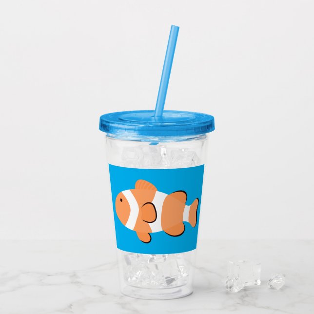 Big Nemo Fisch! Acryltrinkbecher (Rückseite Ice)