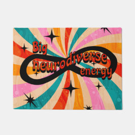 Big neurodiverse energy!! fußmatte