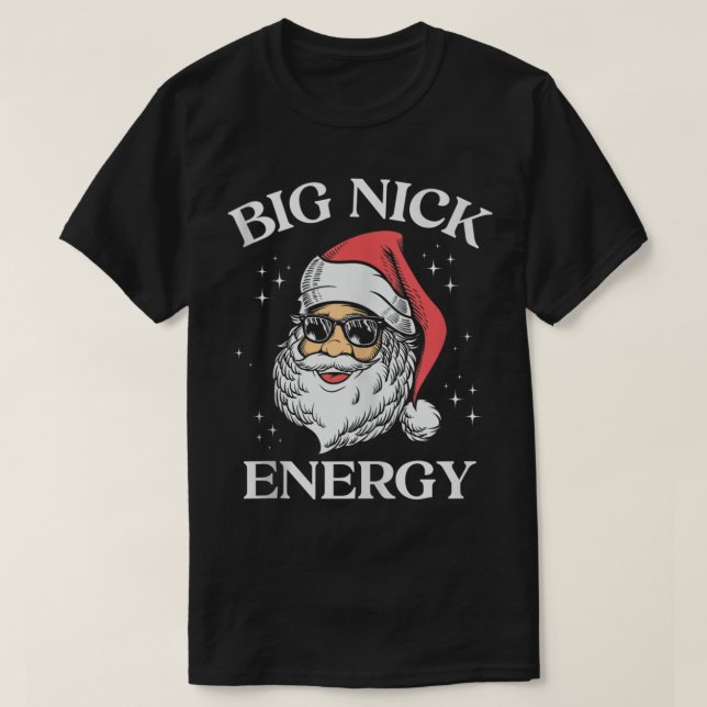 Big Nick Energie Weihnachten Puppe Erwachsene Humo T-Shirt (Design vorne)