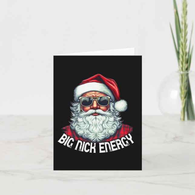 Big Nick Energy Fun Weihnachten 1 Karte (Vorderseite)