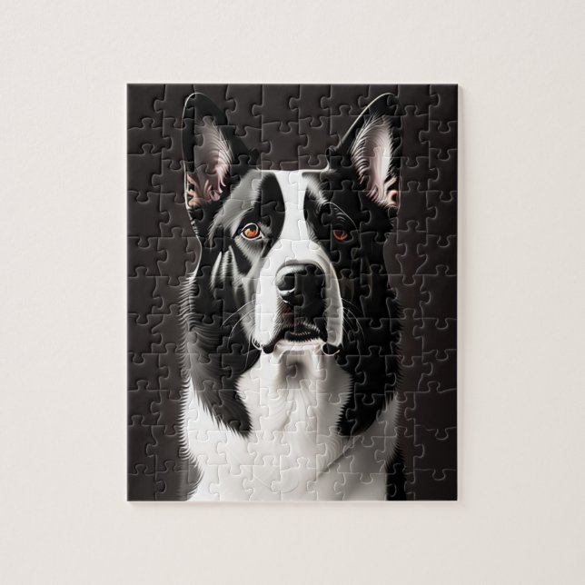 Big Niedlich Dog Puzzle (Vertikal)