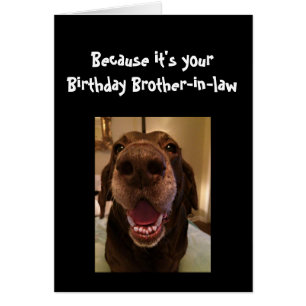 Big Nose Dog Funny BirthdaySchwager-Hund