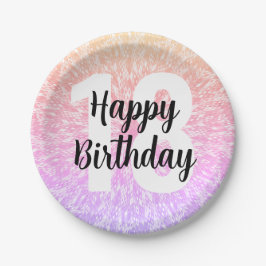 Big Number Mandala Birthday Paper Teller