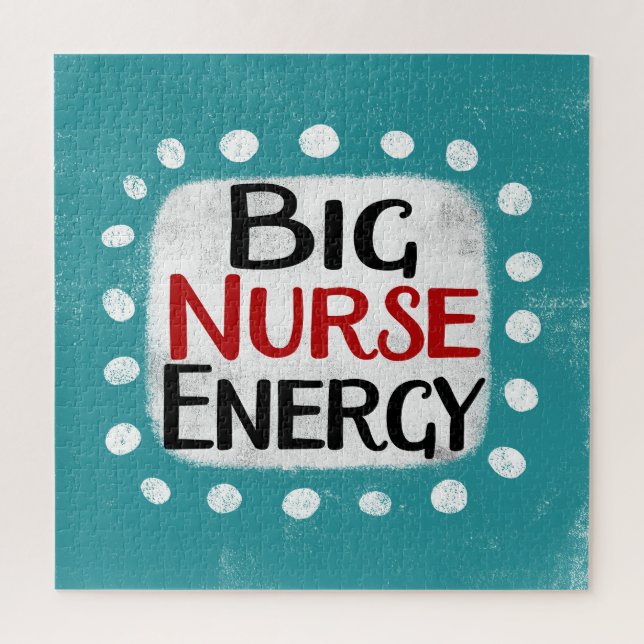 Big Nurse Energy Jigsaw Puzzle (Vertikal)