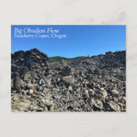 Big Obsidian Flow, Oregon