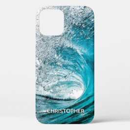 Big Ocean Wave Splash zum Hinzufügen Ihres Namens Case-Mate iPhone Hülle