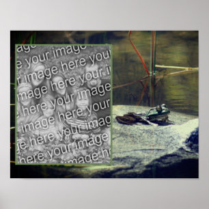 Big Old Bullfrog Pond Fügen Sie Ihr Foto hinzu Poster