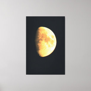 Big Old Moon 40x60 (100x150cm) Waccn Canvas Print Leinwanddruck