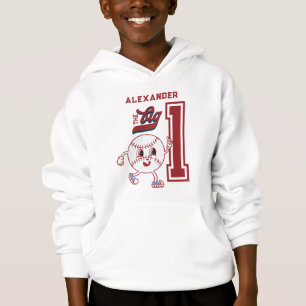 Big One Baseball Rookie des Jahres ersten Geburtst Hoodie