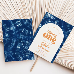 Big One Birthday Einladung   Einladung zur Gefärbt