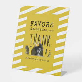 BIG ONE Erste Geburtstagsschilder Sockelschild