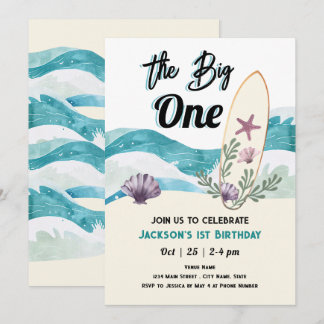 Big One Surfing 1. Einladung