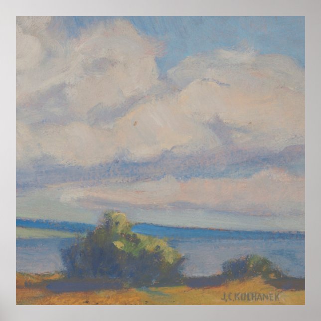 Big Open Sky - Landschaft von Kulhanek (1945) Poster (Vorne)