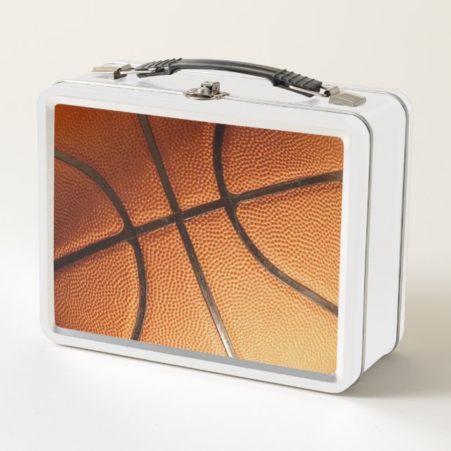 Big Orange Basketball, Metal Lunch Box (Vorderseite)