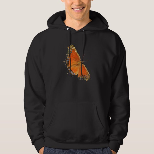 Big Orange Butterfly Hoodie (Vorderseite)