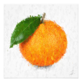 Big Orange Fotodruck